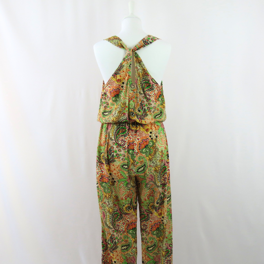 Multicolor paisley jumpsuit