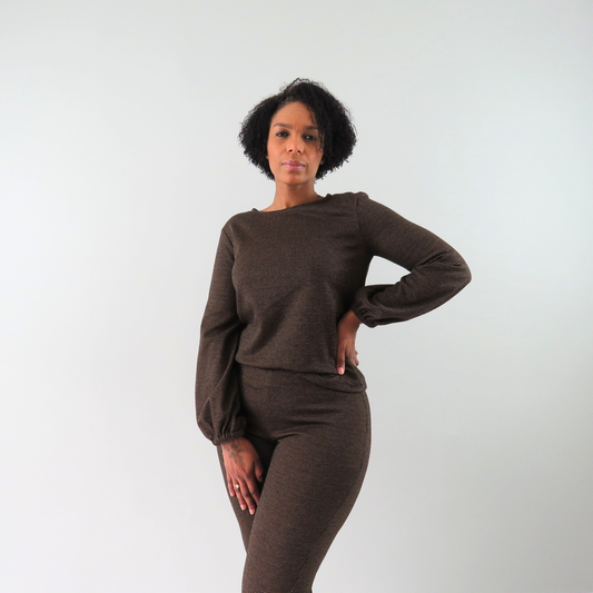 Simplicity brown blouse