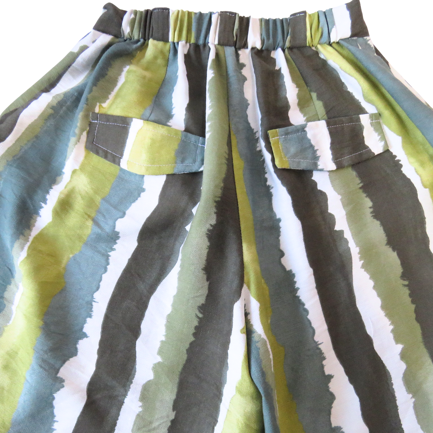 Green shades trouser