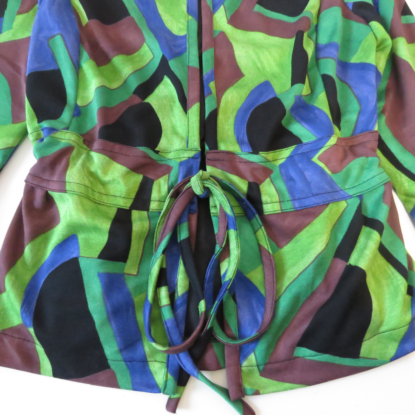 Multi colored vest