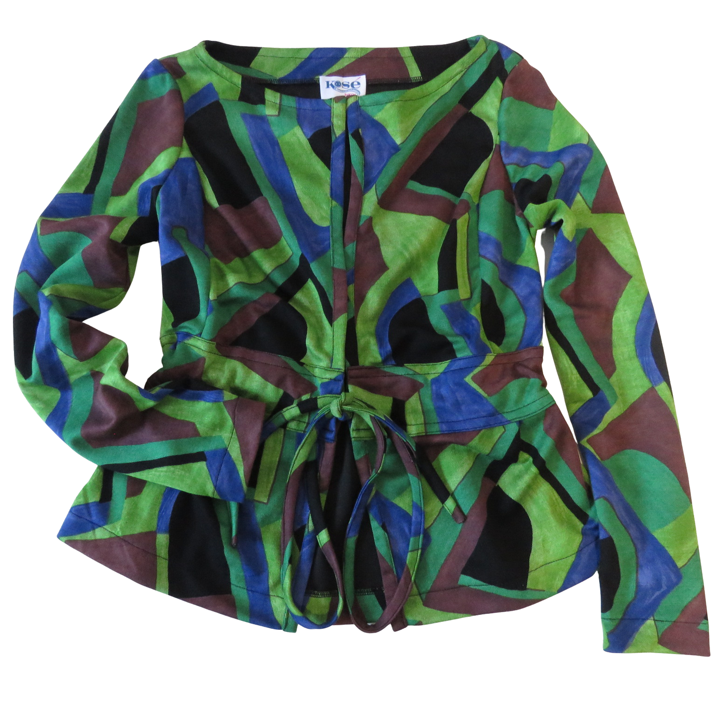 Multi colored vest