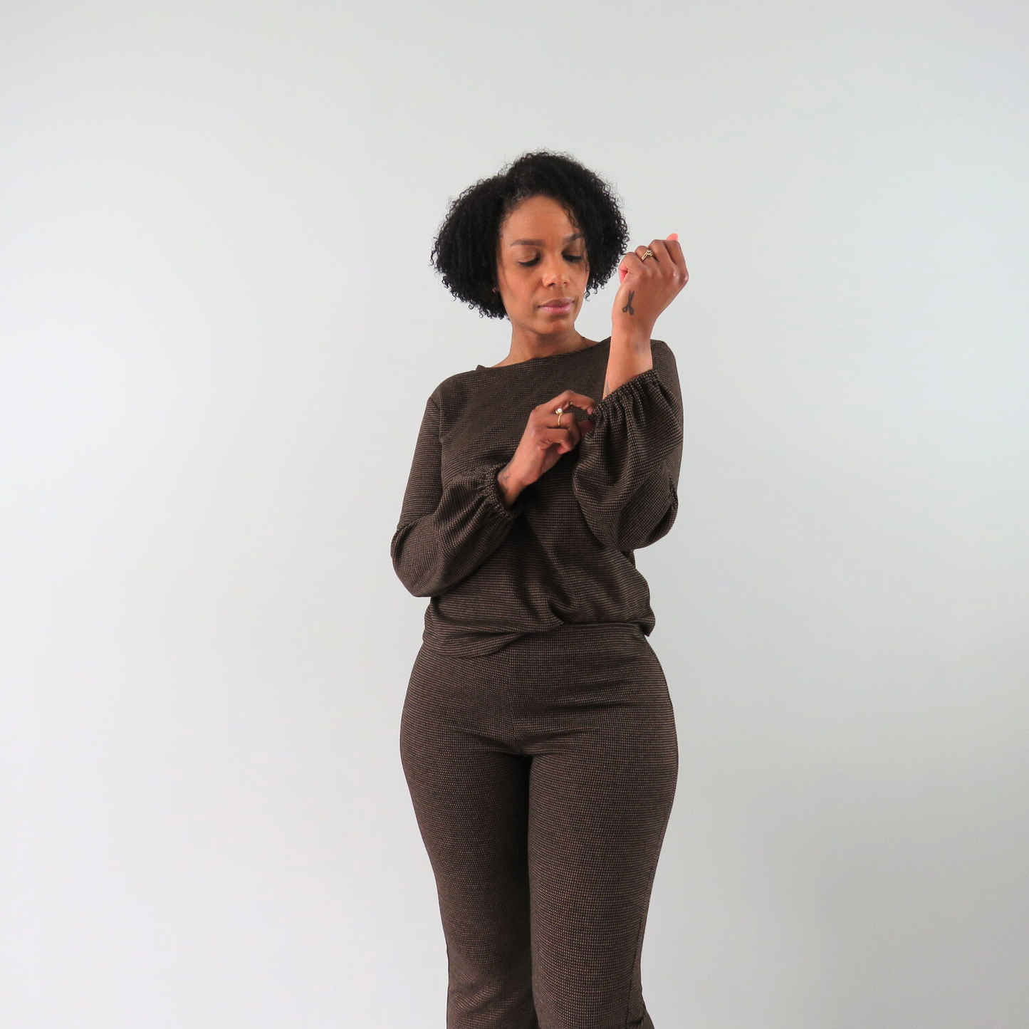 Simplicity brown blouse