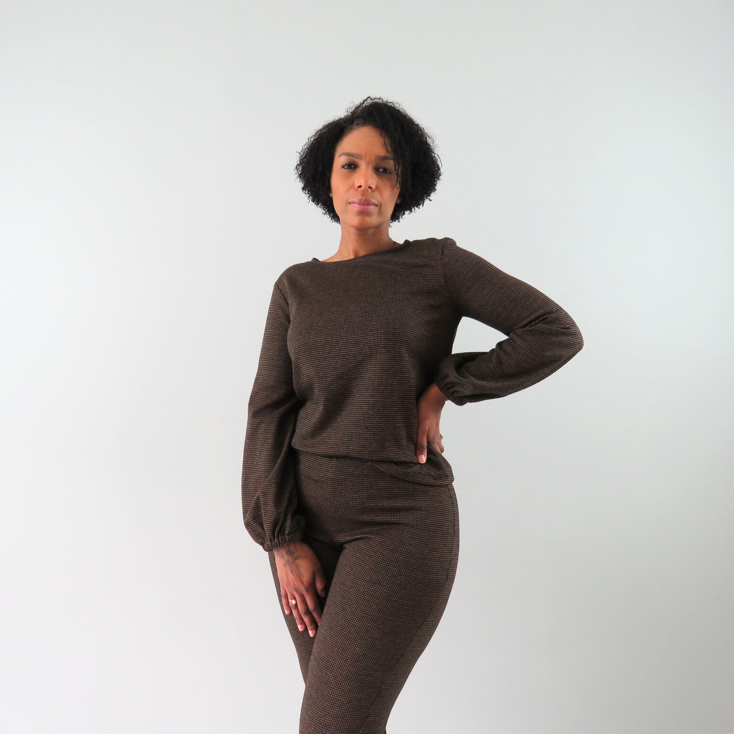 Simplicity brown blouse