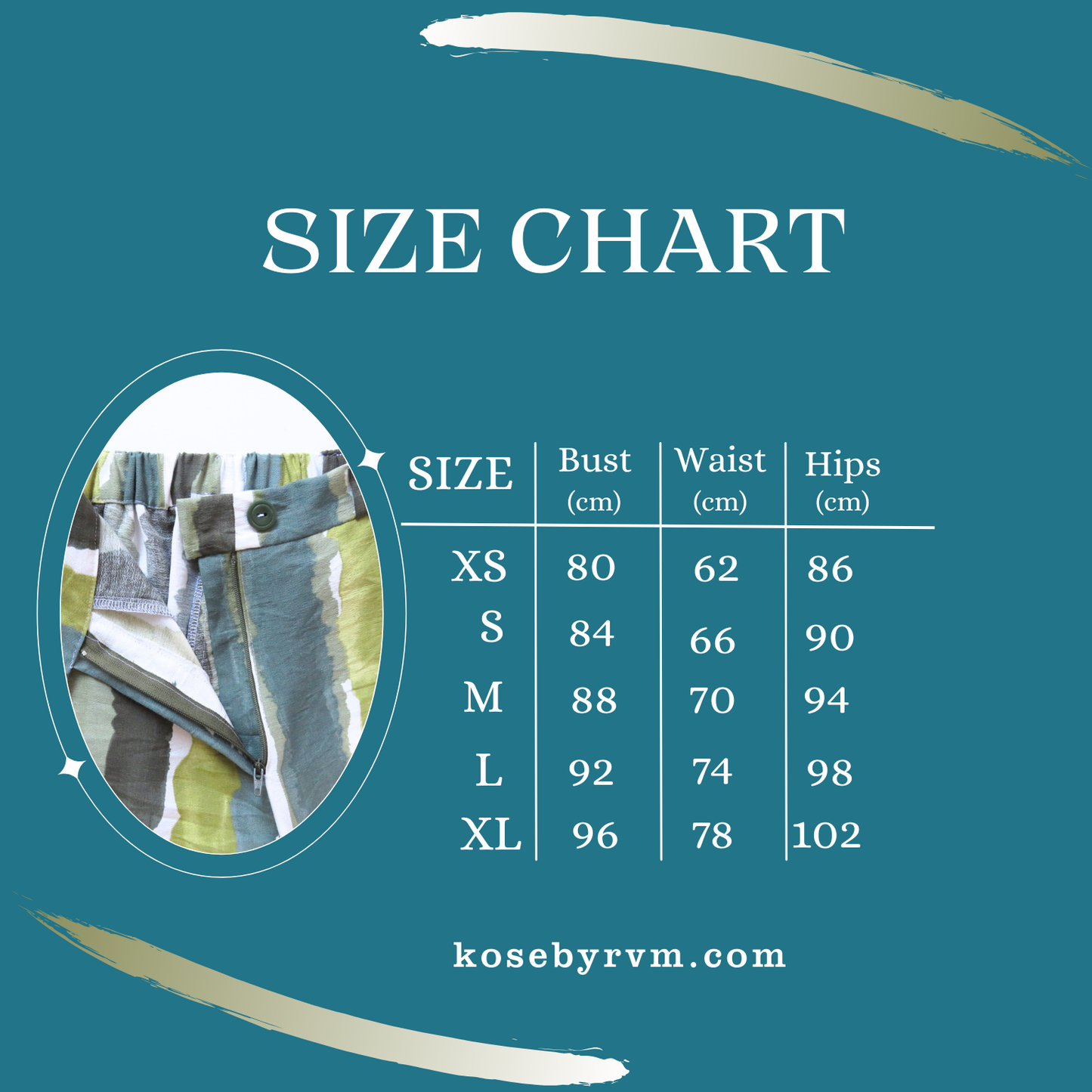 Green shades trouser